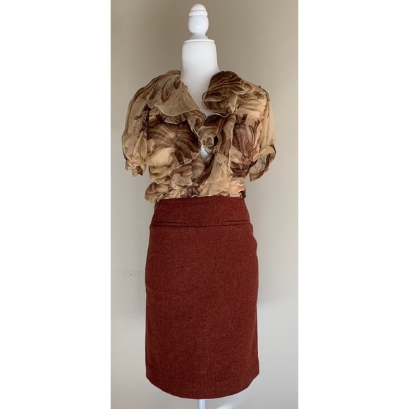 Vintage Austin Reed Wool Tweed Suit Size 6 - Picture 5 of 16